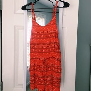 orange romper